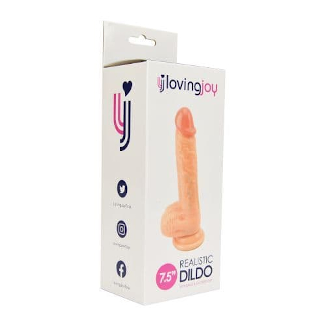 Loving Joy Realistic 7.5 inch Dildo